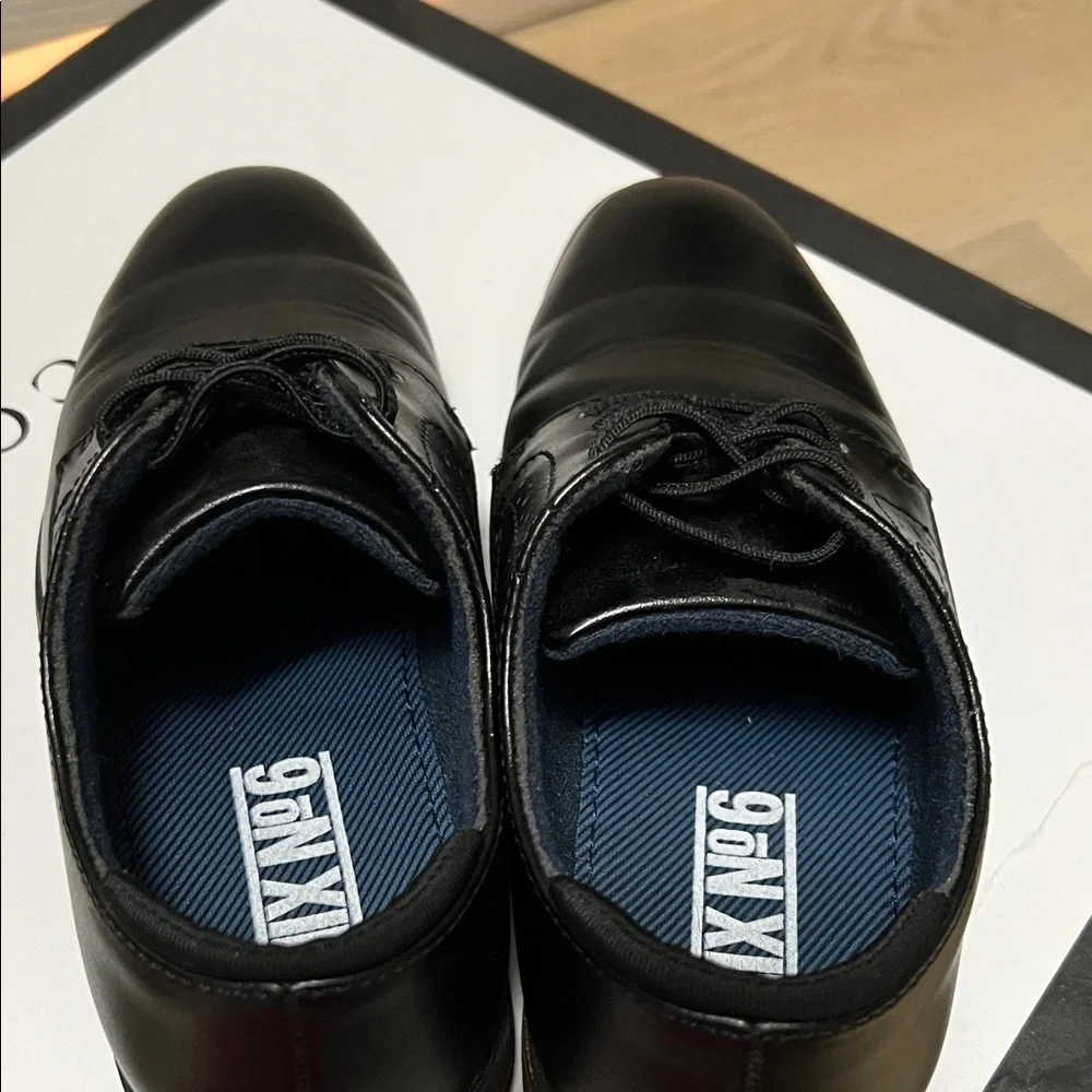 Mix No. 6 Black Kids Moccasins
